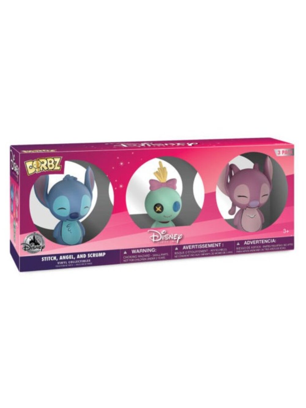 Funko Dorbz Lilo Stitch Angel Scrump 3 pack Disney Special Edition Vinyl Figures - Picture 2 of 4